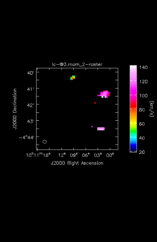 Carbon Monoxide Moment 2 map of Source SEXTANS-A