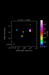 Ethyl Cyanide Moment 1 map of Source SEXTANS-A