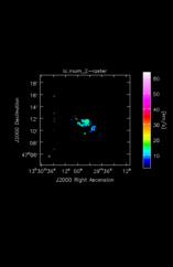 Carbon Monoxide Moment 2 map of Source NGC5194