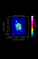 Unidentified Moment 0 map of Source NGC5194