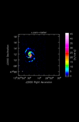 Integral (moment 0) of all emission in image cube
