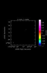 Nitric sulfide Moment 1 map of Source NGC5194
