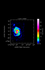 Integral (moment 0) of all emission in image cube