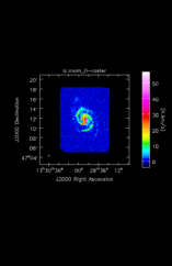 Carbon Monoxide Moment 0 map of Source NGC5194