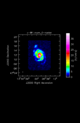 Unidentified Moment 0 map of Source NGC5194