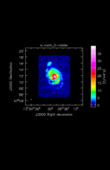 Carbon Monoxide Moment 0 map of Source NGC5194