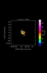 Carbon Monoxide Moment 2 map of Source NGC5194
