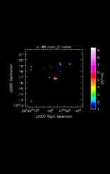 Glycolaldehyde Moment 2 map of Source IRC+10216