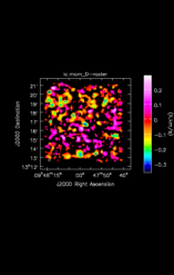 Methylcyanodiacetylene Moment 0 map of Source IRC+10216