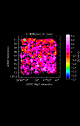 Acetic Acid Moment 0 map of Source IRC+10216