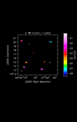 Dimethyl ether Moment 1 map of Source IRC+10216