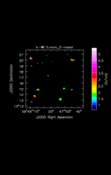 Dimethyl ether Moment 2 map of Source IRC+10216