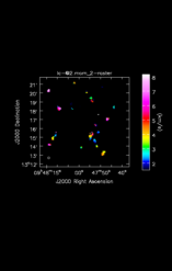 Nitric sulfide Moment 2 map of Source IRC+10216