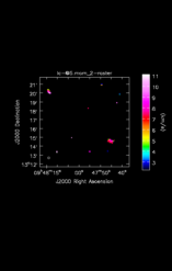 Nitric sulfide Moment 2 map of Source IRC+10216