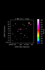 Nitric sulfide Moment 1 map of Source IRC+10216