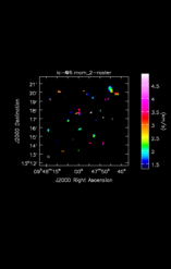 Nitric sulfide Moment 2 map of Source IRC+10216