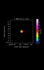 Silicon Carbide Moment 2 map of Source IRC+10216