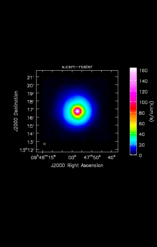 Integral (moment 0) of all emission in image cube