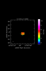 Carbon Monoxide Moment 2 map of Source IRC+10216