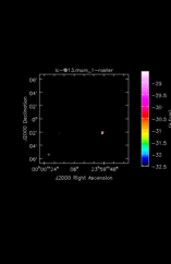 Cyanoformaldehyde Moment 1 map of Source IRC+10216