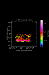 Helium Recombination Line Moment 0 map of Source IRC+10216