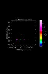 Unknown Moment 2 map of Source IRC+10216