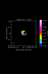 Ethylene Glycol Moment 1 map of Source Ori-KL