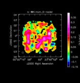 Silicon Mononitride Moment 0 map of Source CHI-Cyg