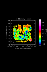 Acetone Moment 0 map of Source R-Cas