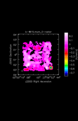 Acetone Moment 0 map of Source R-Cas