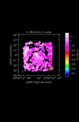Methanol Moment 0 map of Source R-Cas