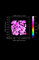 gauche-Ethanol Moment 0 map of Source R-Cas