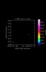 gauche-Ethanol Moment 2 map of Source R-Cas