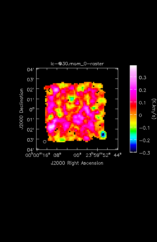 Hydrogen Cyanide Moment 0 map of Source R-Cas