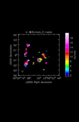 Hydrogen Cyanide Moment 2 map of Source R-Cas
