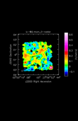 Sulfur dioxide Moment 0 map of Source R-Cas