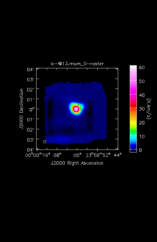 Silicon Monoxide Moment 0 map of Source R-Cas