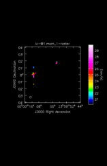 Unknown Moment 1 map of Source R-Cas