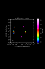 Unknown Moment 1 map of Source R-Cas