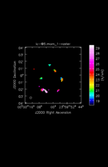 Unknown Moment 1 map of Source R-Cas