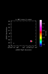 Unknown Moment 2 map of Source R-Cas