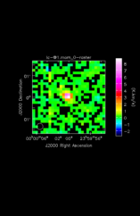 Acetone Moment 0 map of Source R-Cas