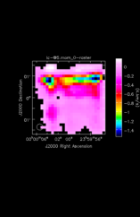 Ethylene Glycol Moment 0 map of Source R-Cas