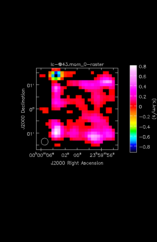 Ethylene Glycol Moment 0 map of Source R-Cas