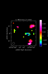 Acetone Moment 0 map of Source R-Cas