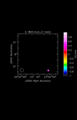 Acetone Moment 2 map of Source R-Cas