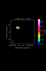Acetone Moment 1 map of Source R-Cas