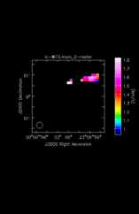 Acetone Moment 2 map of Source R-Cas