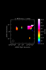 Acetone Moment 1 map of Source R-Cas