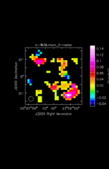 Propanal Moment 0 map of Source R-Cas